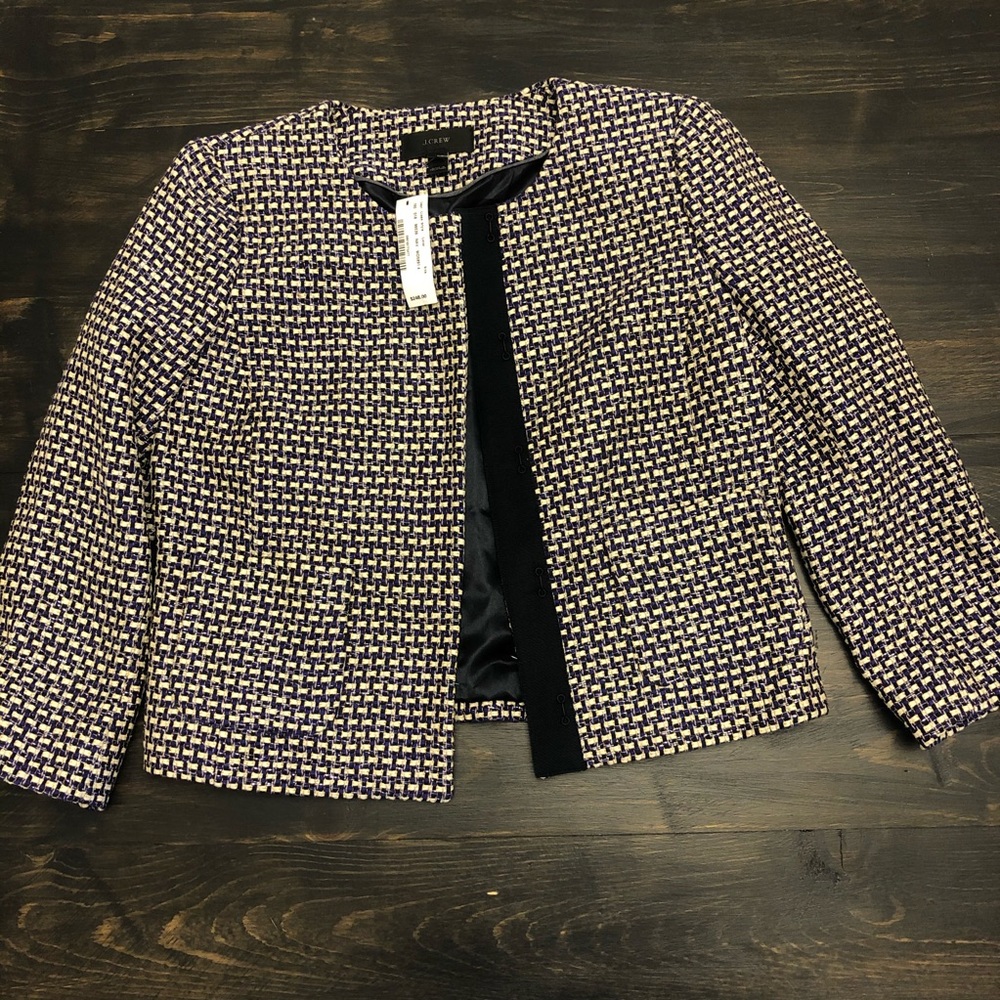 JCrew blazer multicolored